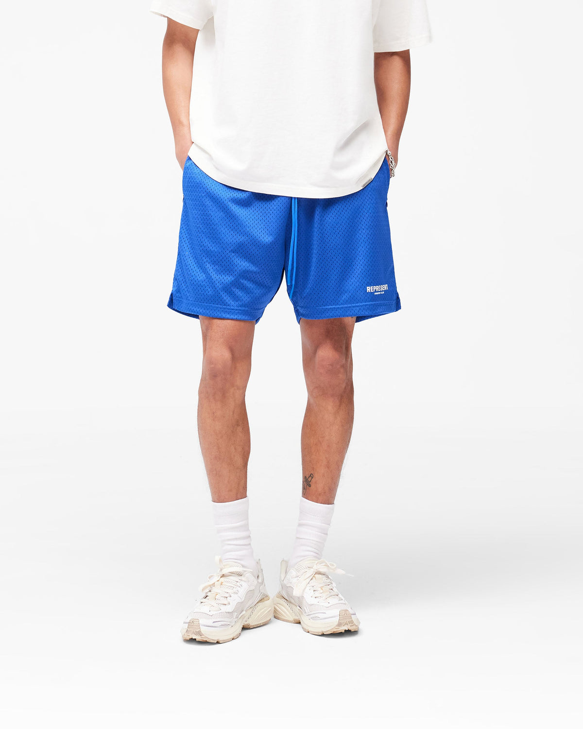 RepresentOwnersClubMeshShorts-Cobalt00004